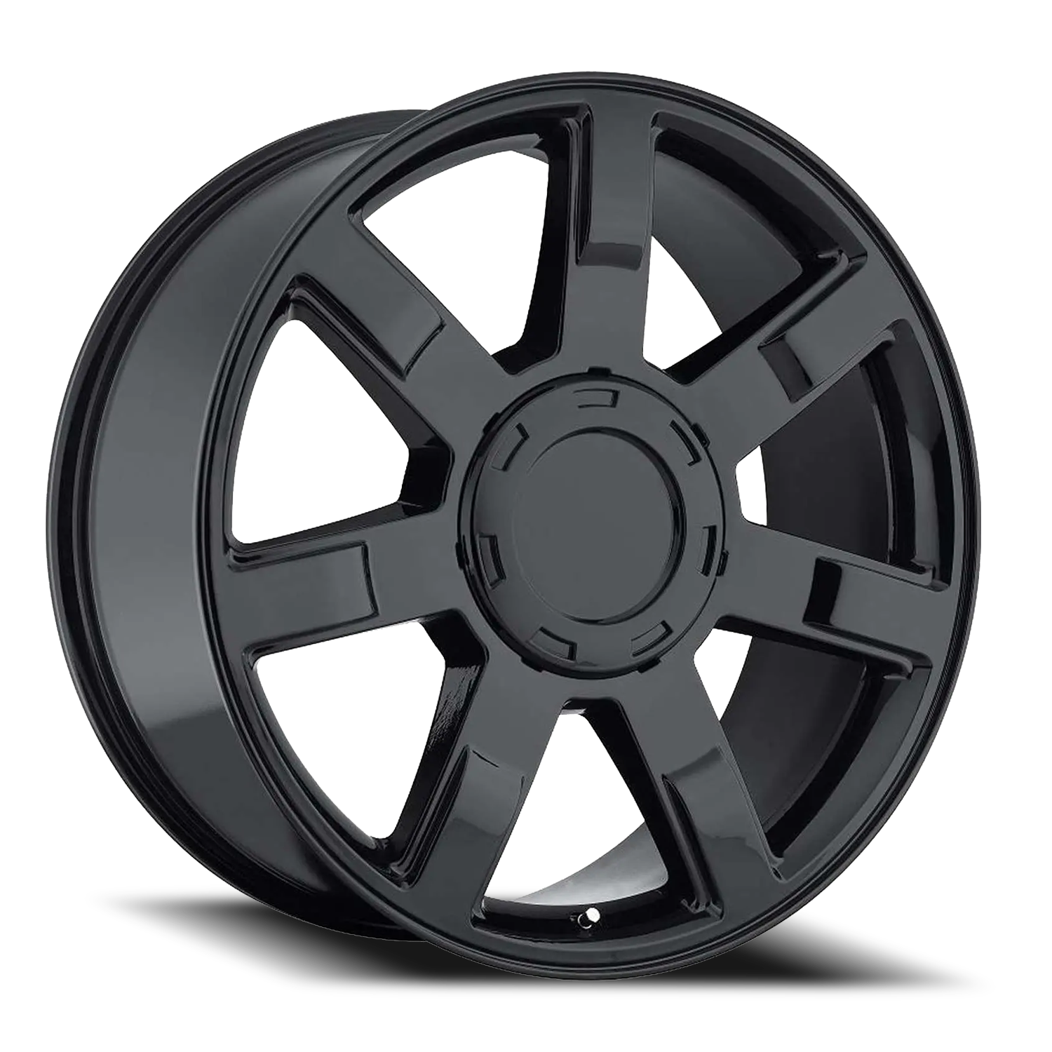 O.E. REVOLUTION 122 24X10 31 6X139.7 GLOSS BLACK & MACHINED