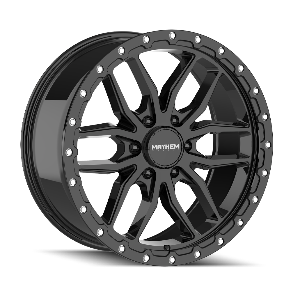 Mayhem 8310 - 20x9 0mm 6x139.7 Gloss Black Wheel | 8310-2983GB