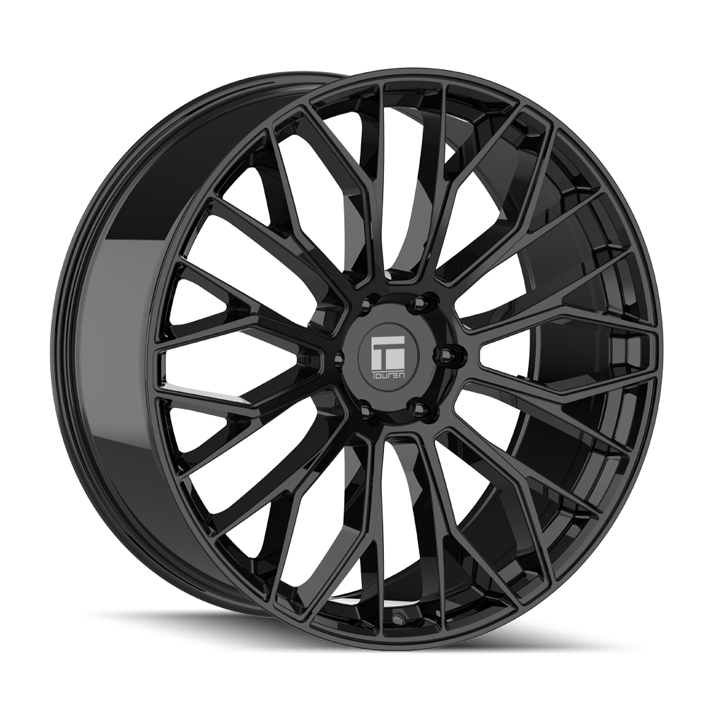 TOUREN TR08 - 22x9 20mm 6x139.7 GLOSS BLACK Wheel | 3208-22983GB20