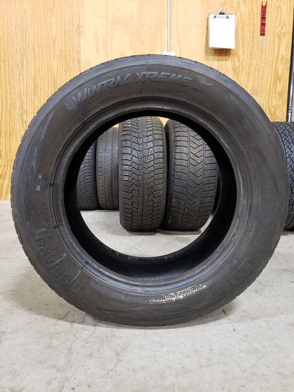 SINGLE 225/55R16 Vredestein Winter Xtreme Z 99H XL Extra Load - Used Tires