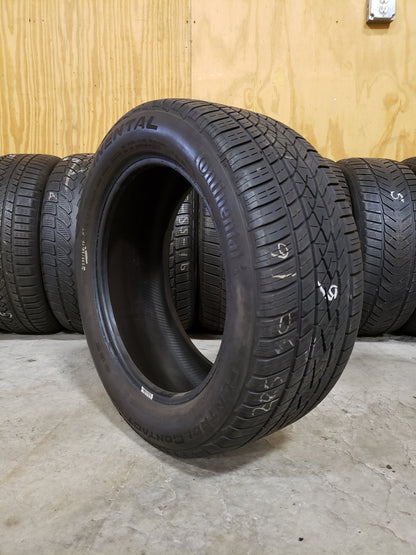 SINGLE 225/50R16 Continental Control Contact Sport A/S 92 W XL - Used Tires