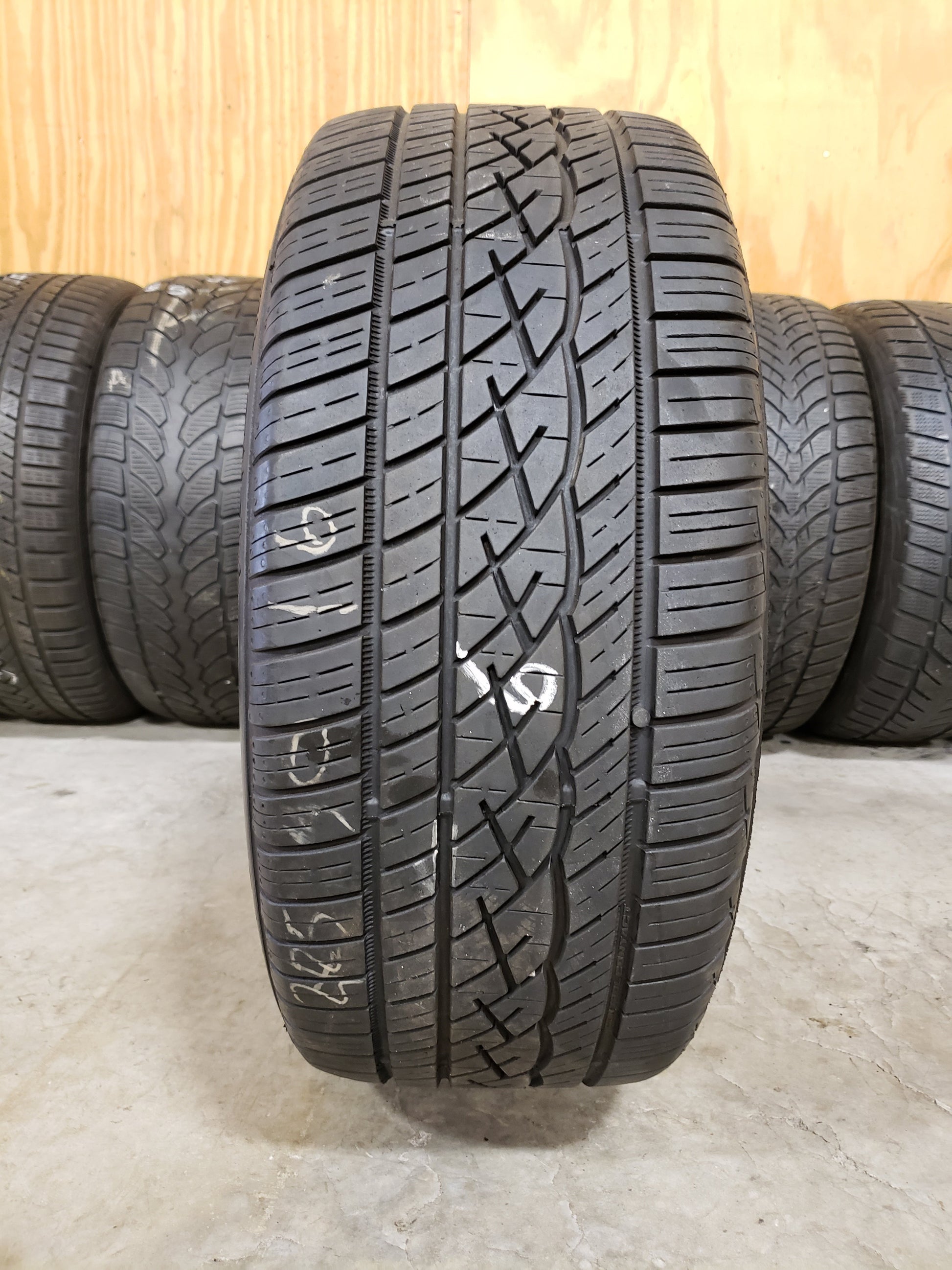 SINGLE 225/50R16 Continental Control Contact Sport A/S 92 W XL - Used Tires