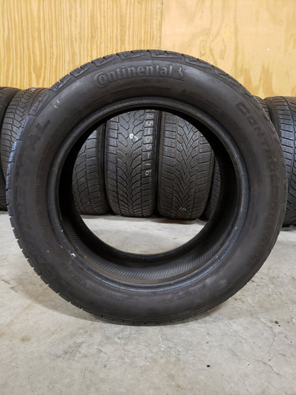 SINGLE 225/50R16 Continental Control Contact Sport A/S 92 W XL - Used Tires