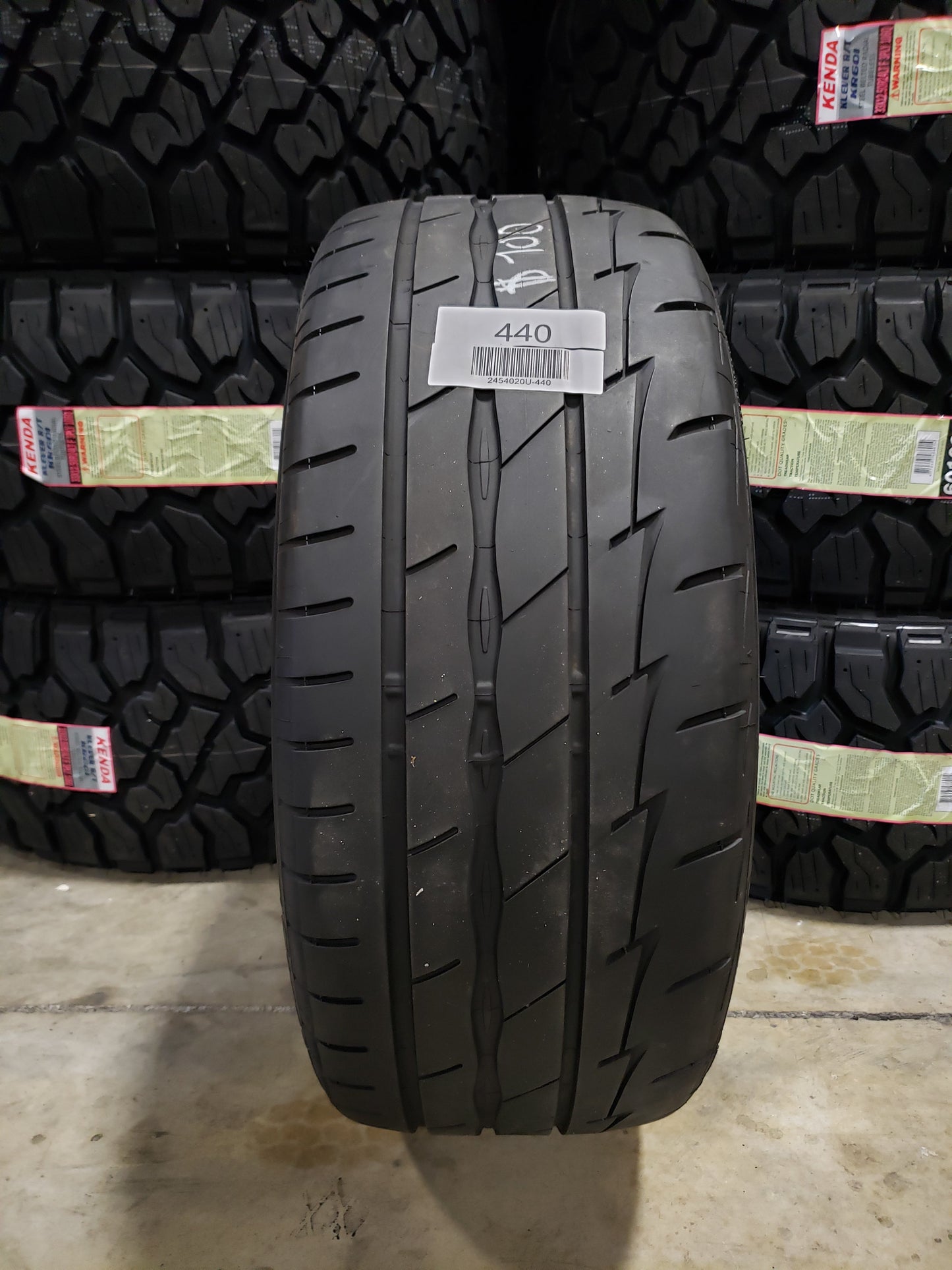 SINGLE 245/40R20 Firestone Firehawk Indi 500 99 W XL - Used Tires
