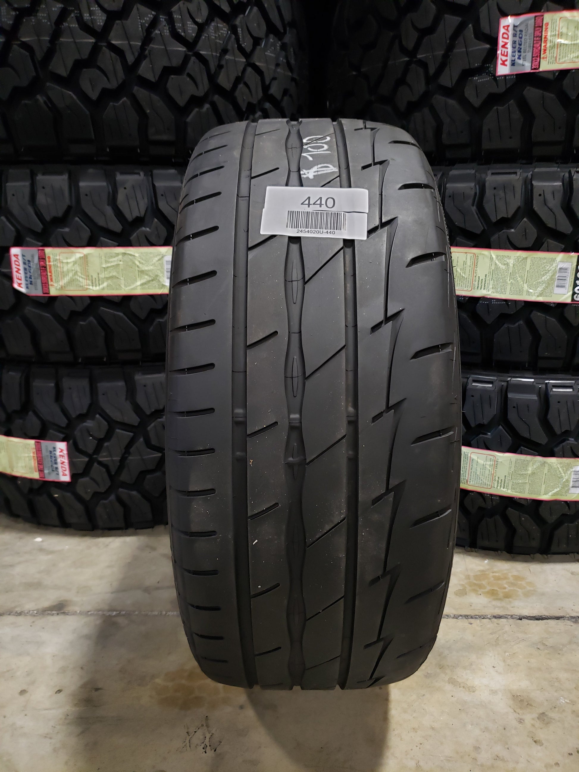 SINGLE 245/40R20 Firestone Firehawk Indi 500 99 W XL - Used Tires