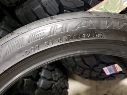 SINGLE 245/40R20 Firestone Firehawk Indi 500 99 W XL - Used Tires