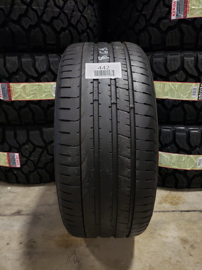 SET OF 2 255/40R19 Pirelli (1) P Zero (1) P Zero RFT 96 Y XL - Used Tires