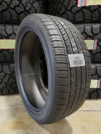 SINGLE 225/45R19 Bridgestone Ecopia H/L 422 Plus 92 W XL - Used Tires