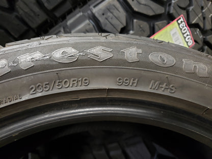 SINGLE 235/50R19 Firestone Destination LE2 99 H XL - Used Tires