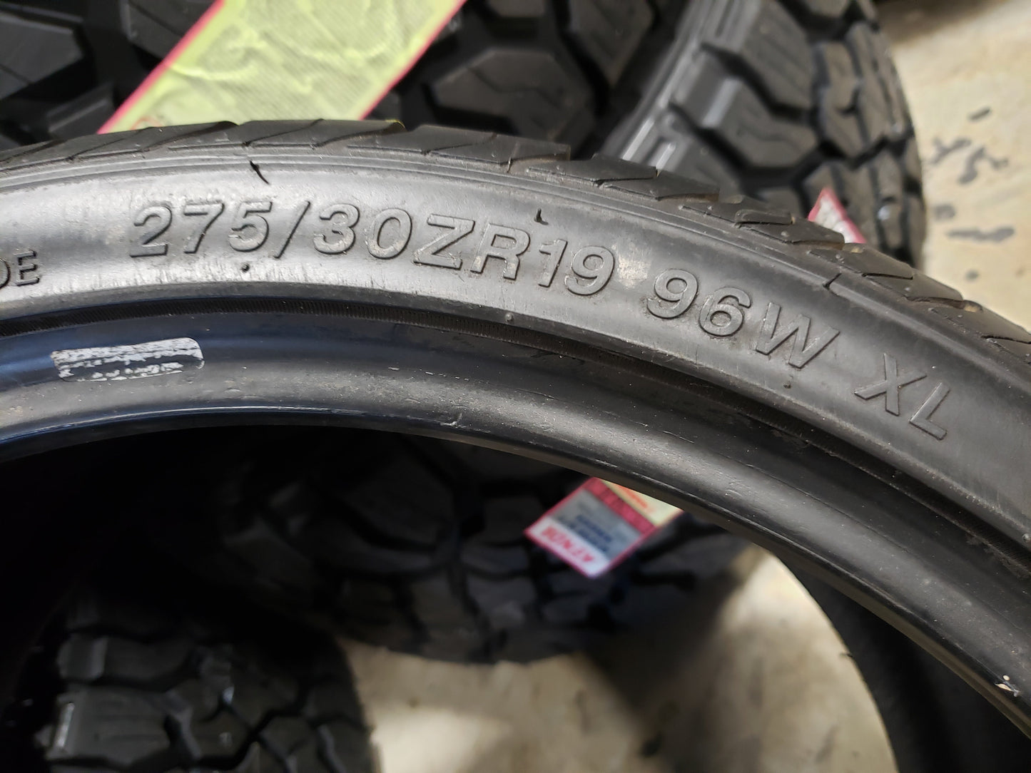 SINGLE 275/30R19 IronMan iMove GEN 2 AS 96 XL - Used Tires