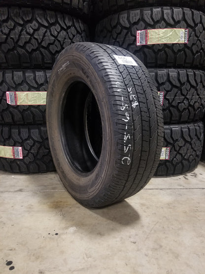 SET OF 4 255/65R17 Goodyear Wrangler Fortitude HT 110 T SL - Used Tires