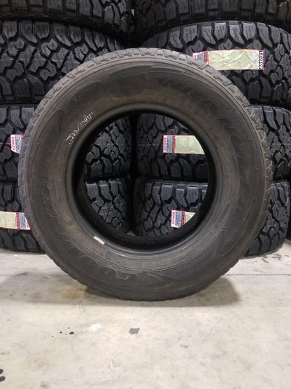 SET OF 2 235/75R17 GoodYear Wrangler A/T Adventure 109 T SL - Used Tires