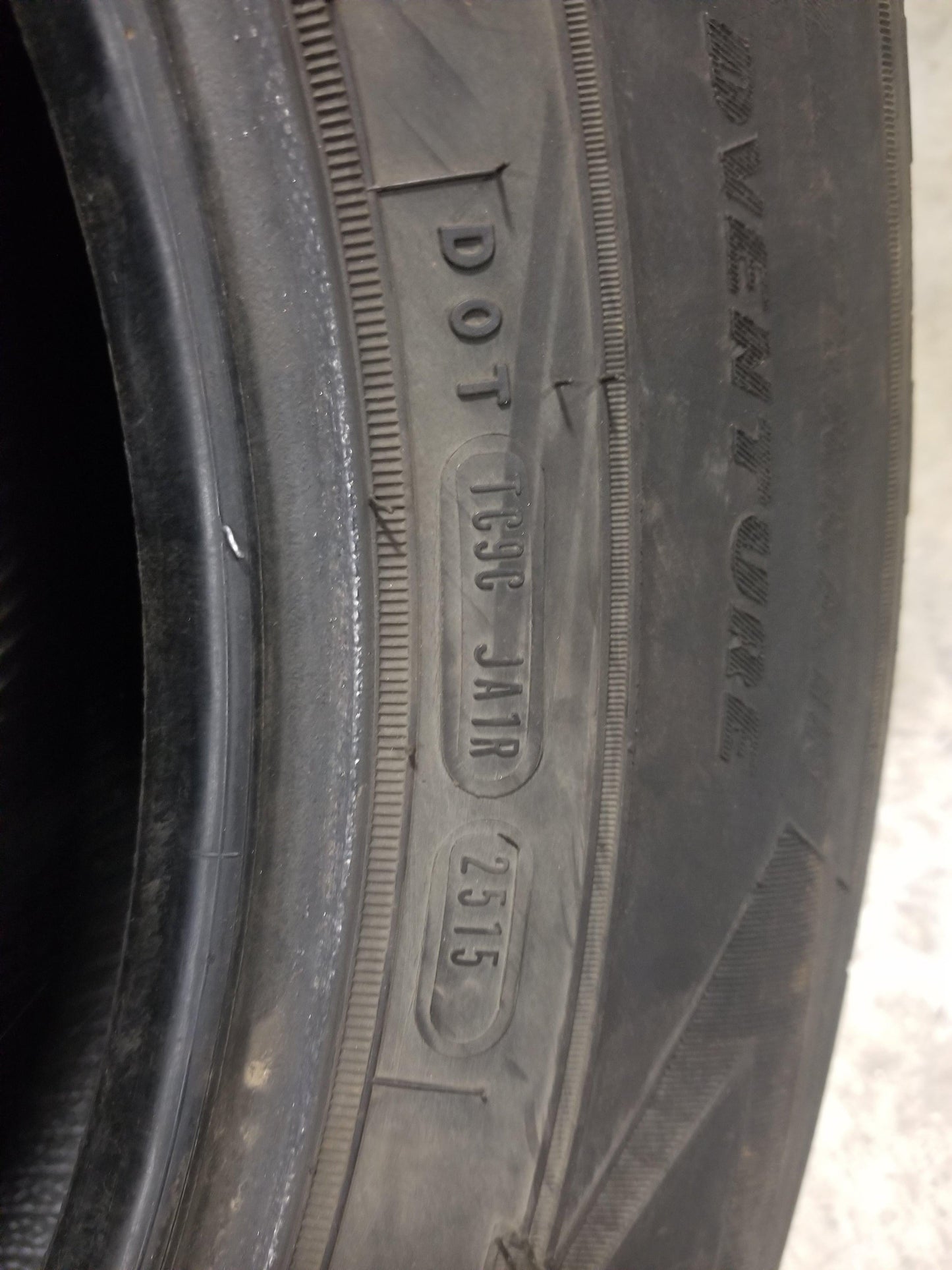 SET OF 2 235/75R17 GoodYear Wrangler A/T Adventure 109 T SL - Used Tires