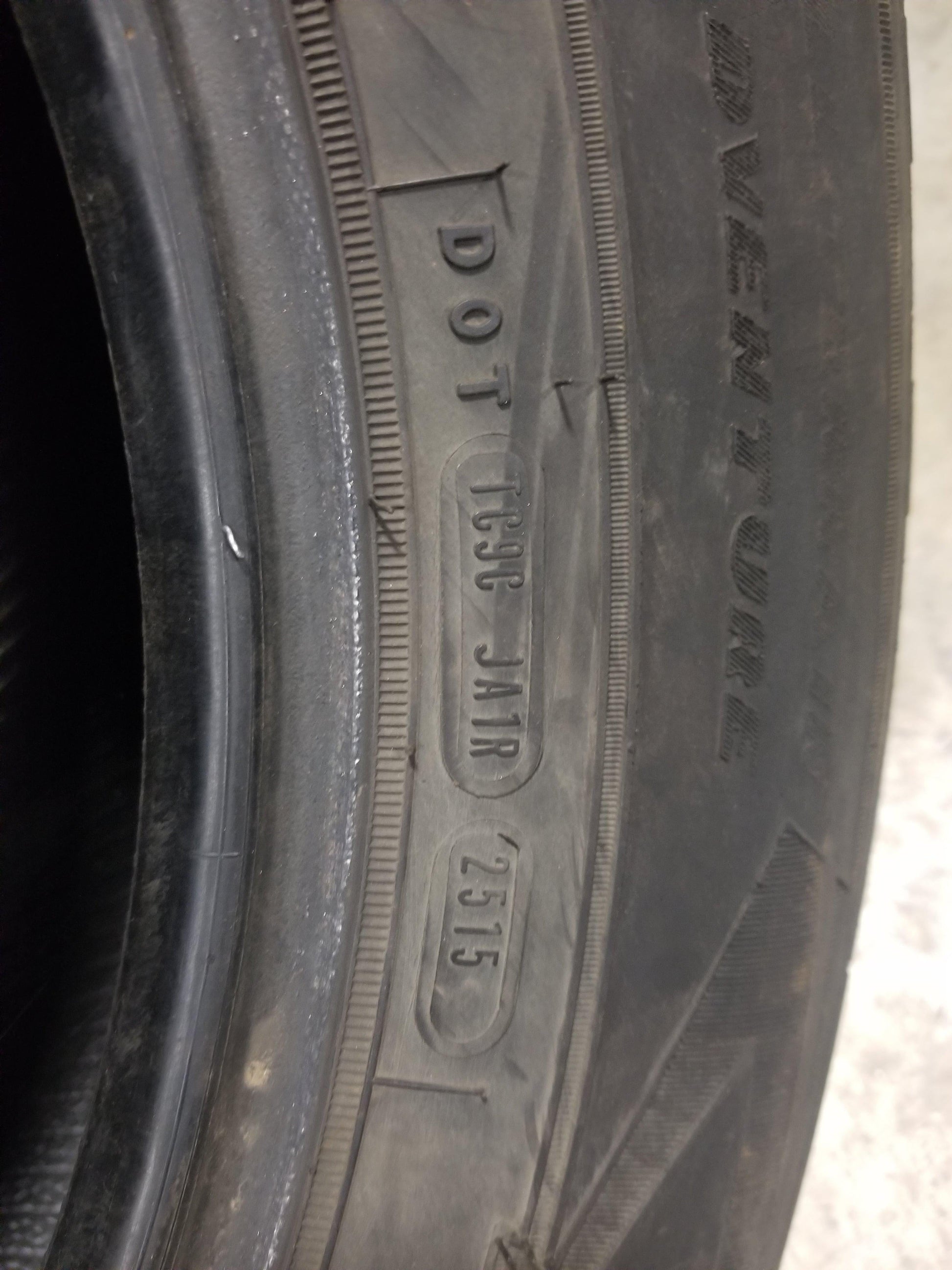 SET OF 2 235/75R17 GoodYear Wrangler A/T Adventure 109 T SL - Used Tires