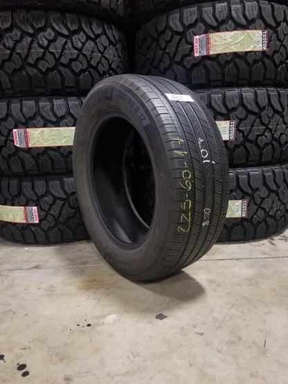 SET OF 2 225/60R17 Michelin Primacy A/S 99 H 1709 LBS - Used Tires