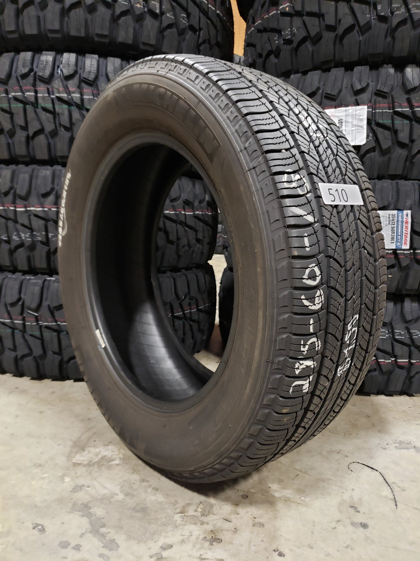 SINGLE 245/60R18 Michelin LATITUDE TOUR 105 T - Used Tires