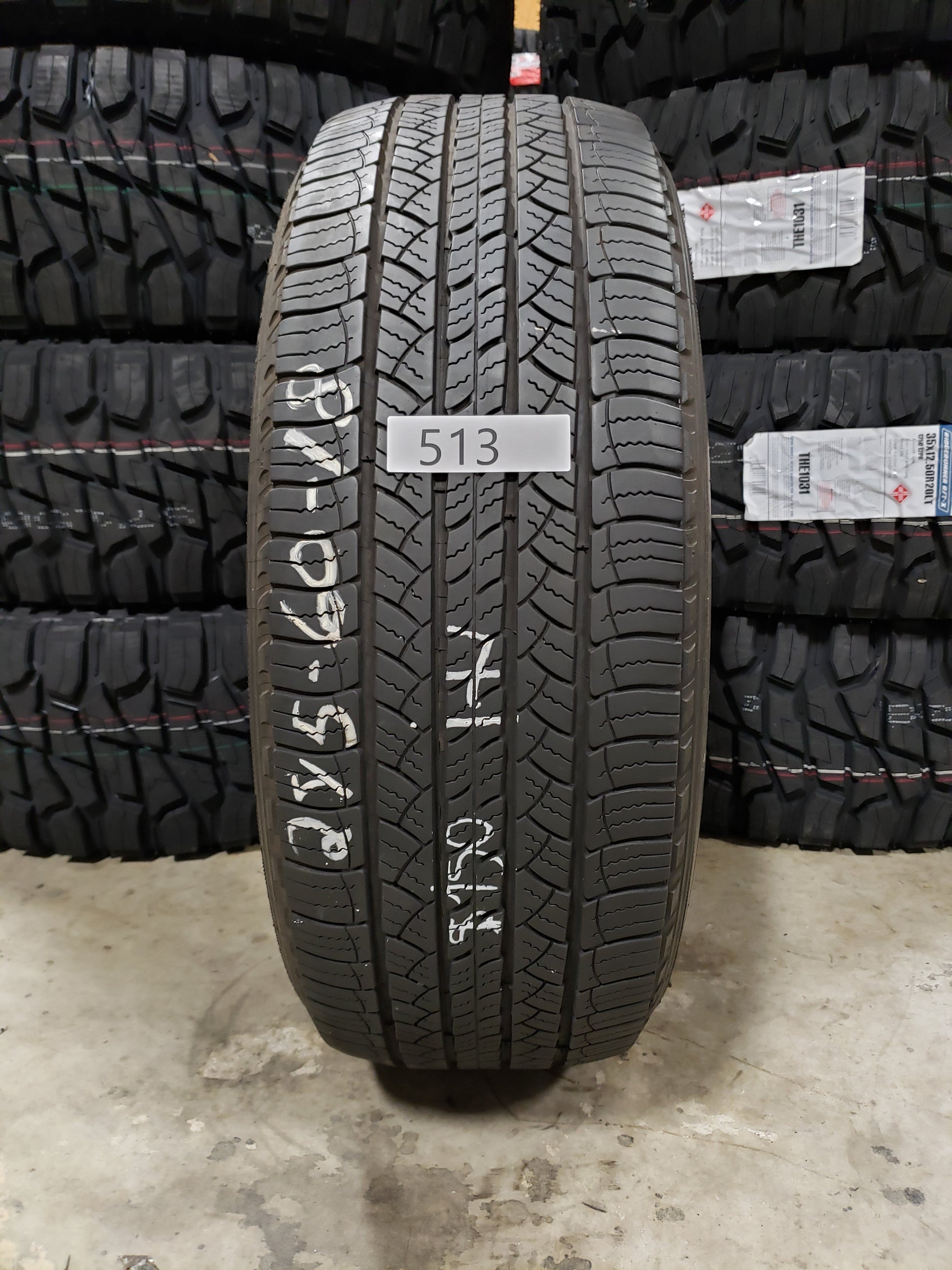 SET OF 4 245/60R18 Michelin LATITUDE TOUR 105 T - Used Tires