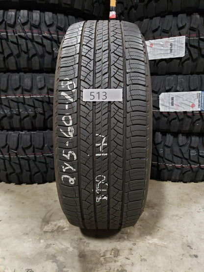 SET OF 4 245/60R18 Michelin LATITUDE TOUR 105 T - Used Tires
