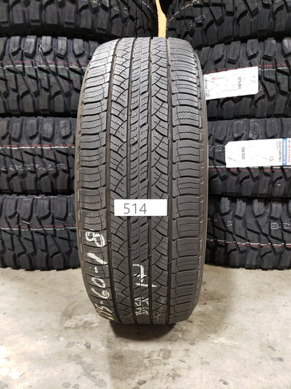 SET OF 4 245/60R18 Michelin LATITUDE TOUR 105 T - Used Tires