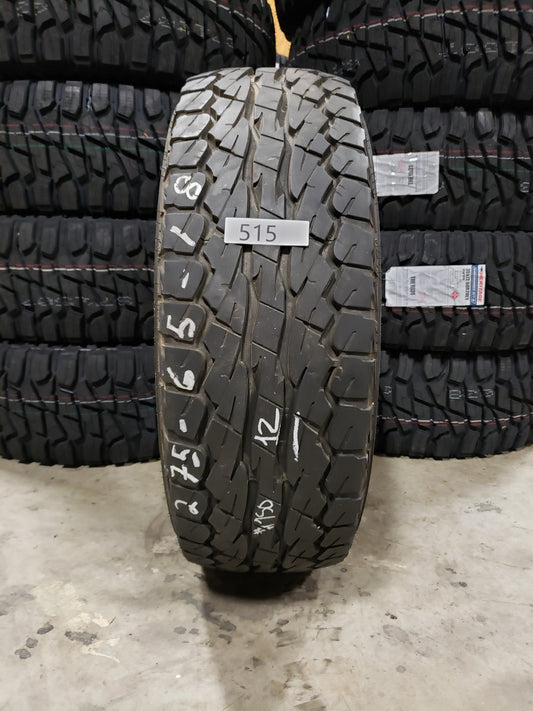 SINGLE 275/65R18 Falken WildPeak A/T AT02 123/120 Q E - Used Tires