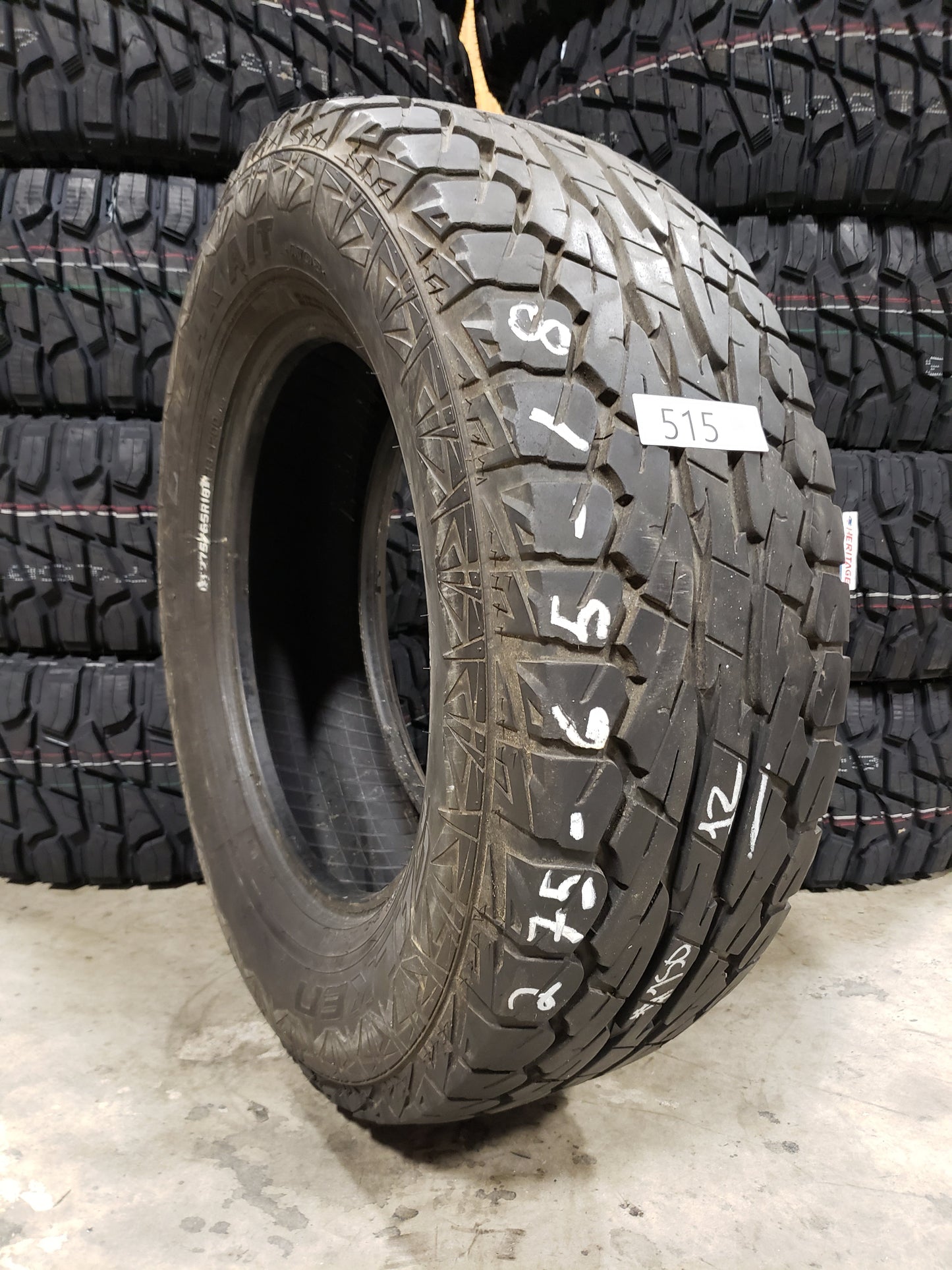 SINGLE 275/65R18 Falken WildPeak A/T AT02 123/120 Q E - Used Tires