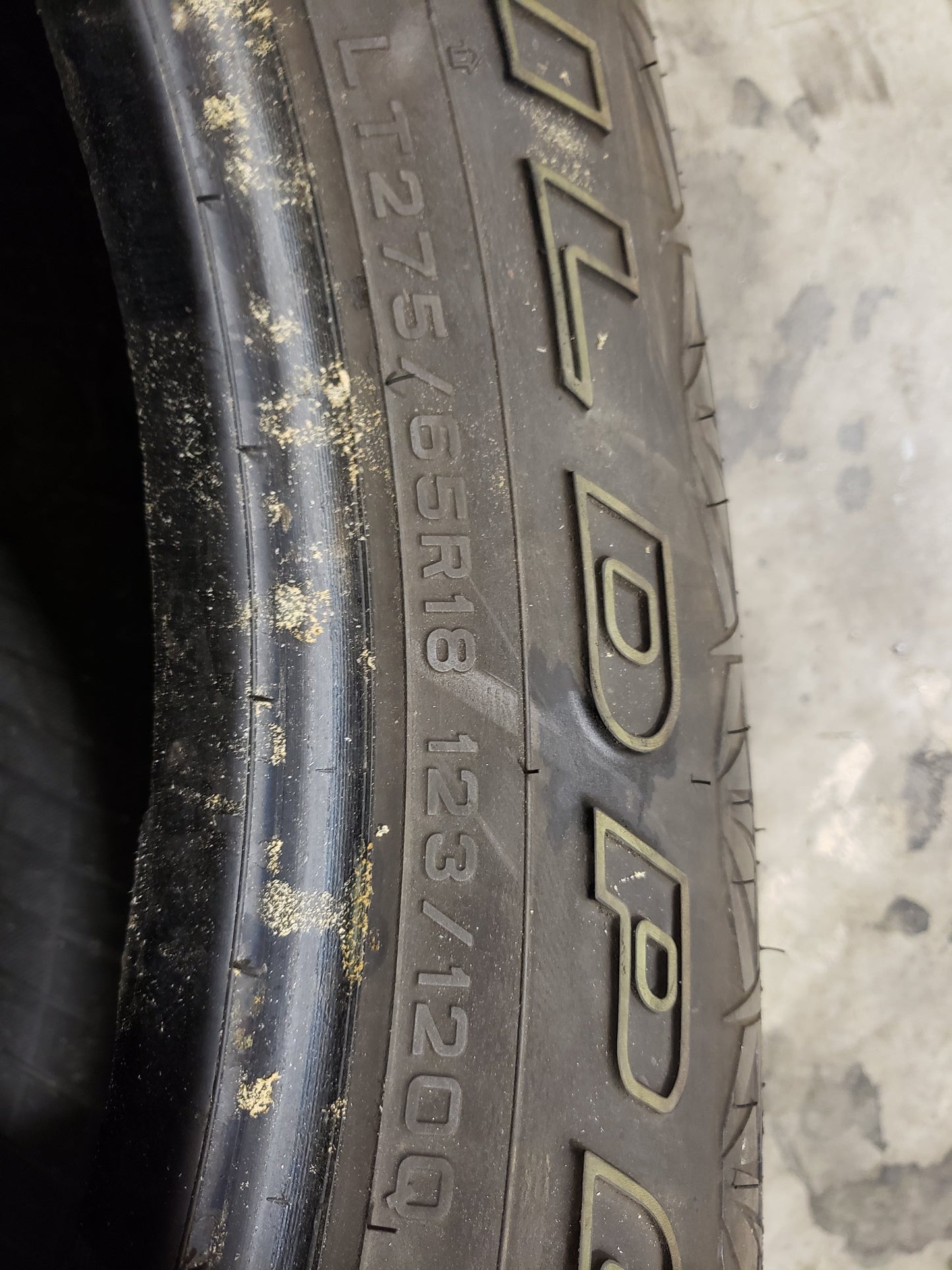 SINGLE 275/65R18 Falken WildPeak A/T AT02 123/120 Q E - Used Tires