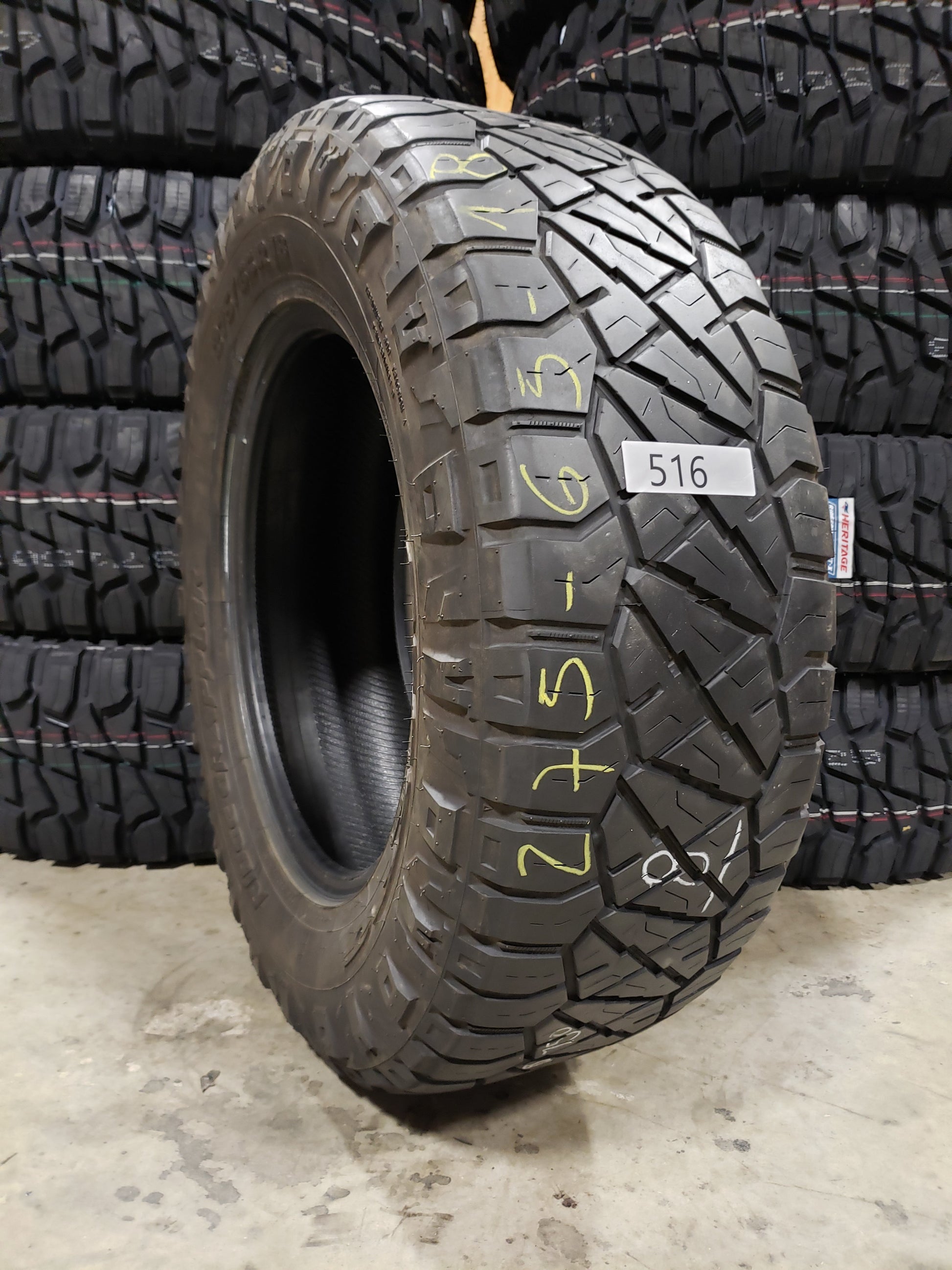 SET OF 2 275/65R18 NITTO RIDGE GRAPPLER 116 T - Used Tires