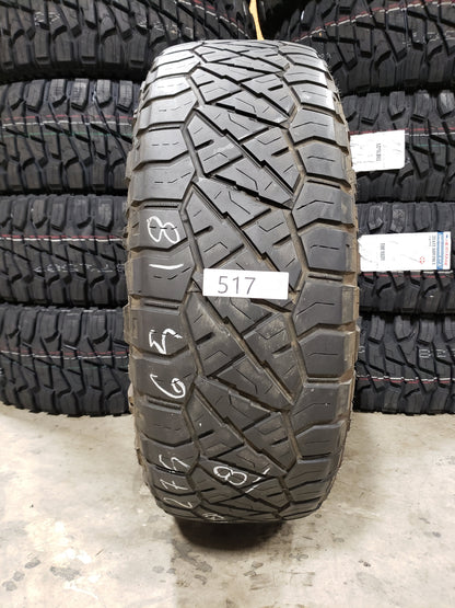 SET OF 2 275/65R18 NITTO RIDGE GRAPPLER 116 T - Used Tires