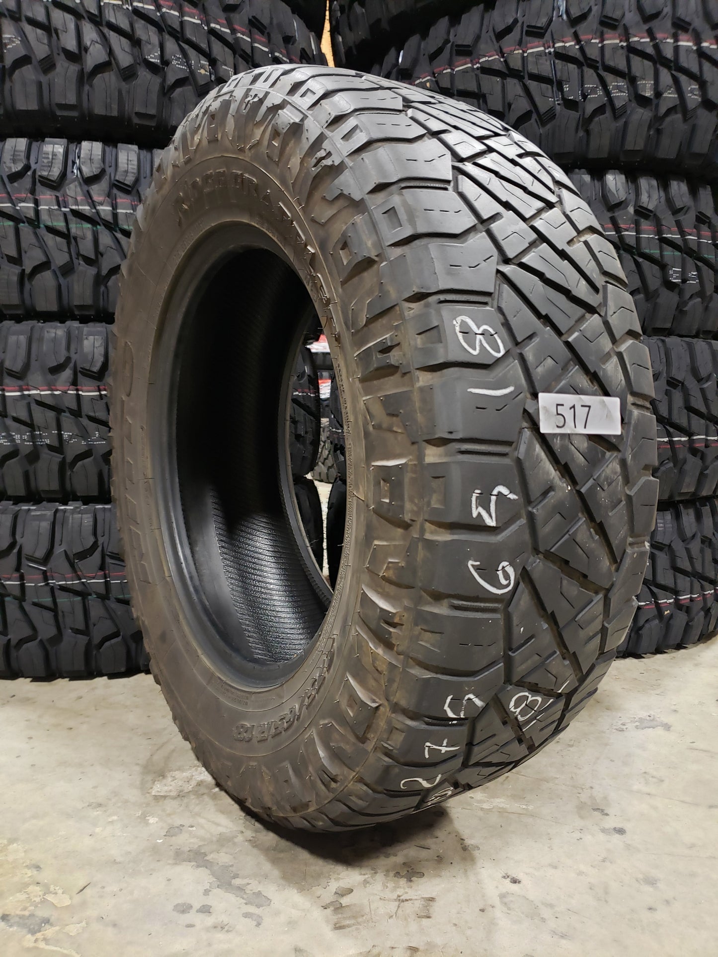 SET OF 2 275/65R18 NITTO RIDGE GRAPPLER 116 T - Used Tires