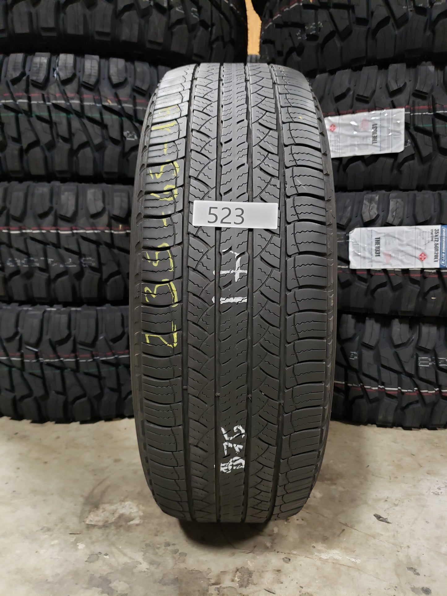 SET OF 4 235/65R18 Michelin LATITUDE TOUR 106 T - Used Tires