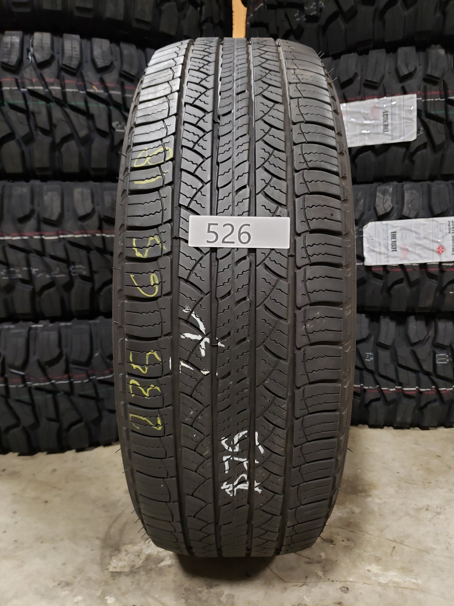 SET OF 4 235/65R18 Michelin LATITUDE TOUR 106 T - Used Tires