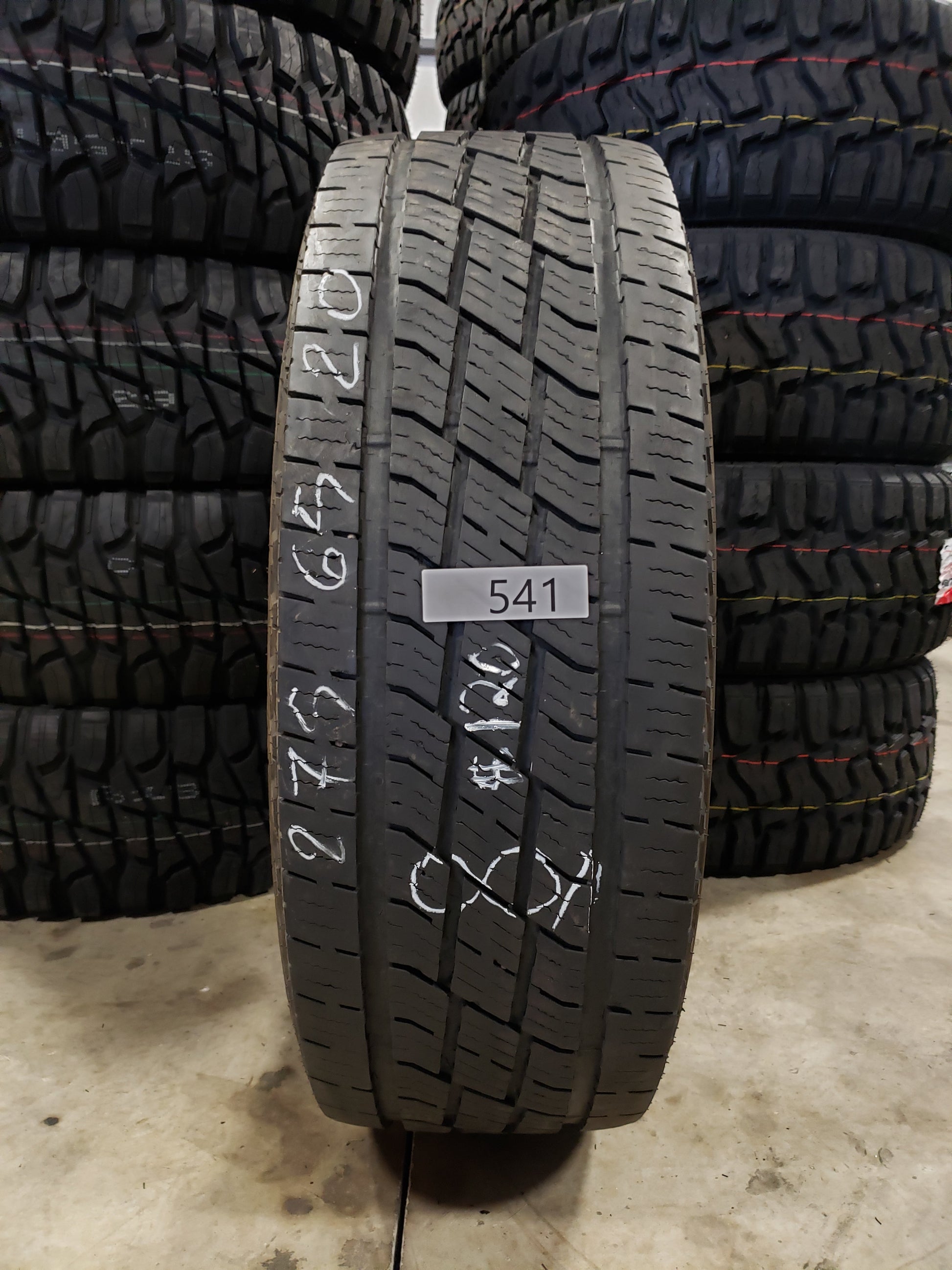 SET OF 3 275/65R20 Toyo Open Country H/T II 126/123 S E - Used Tires