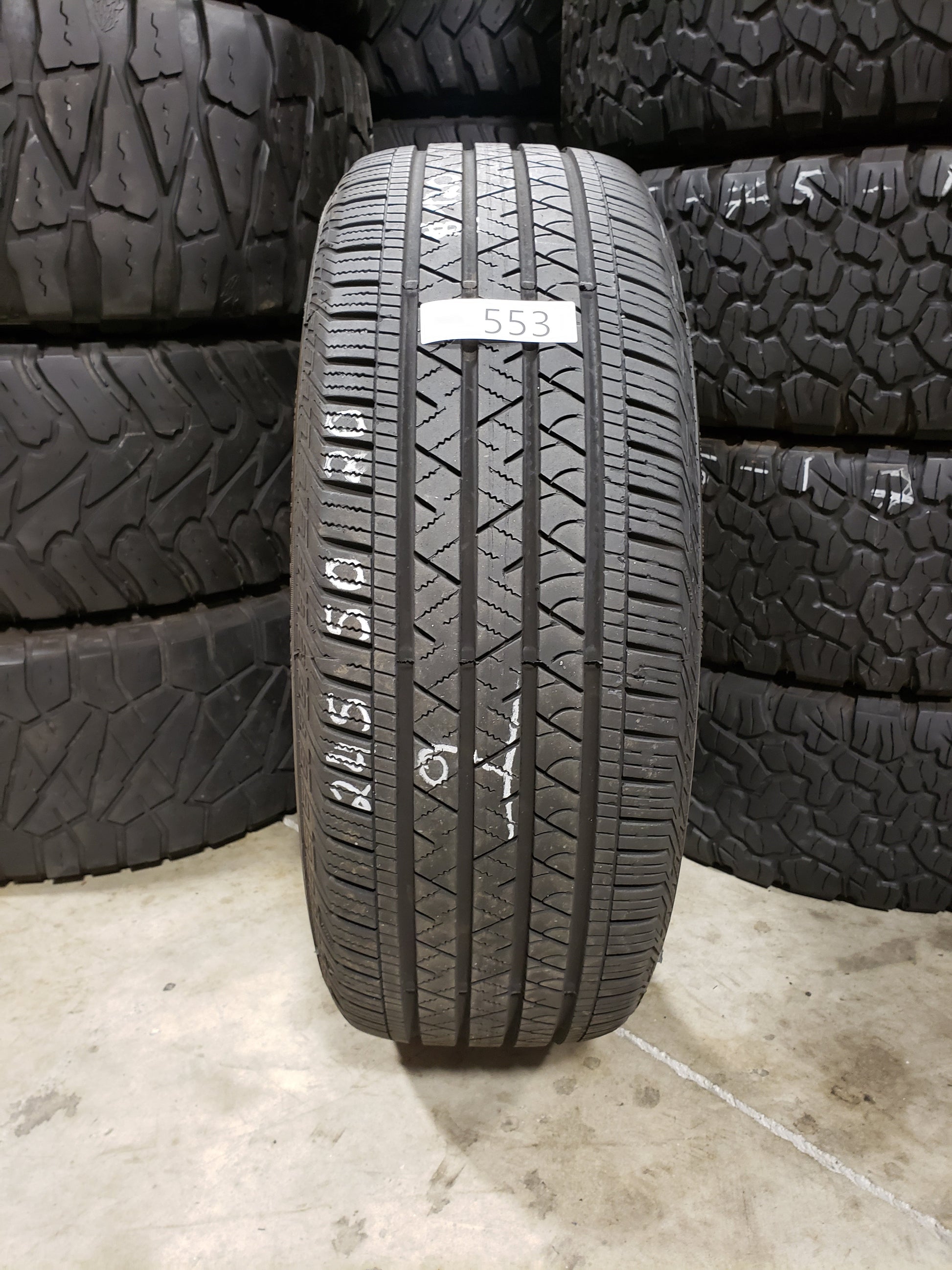 SINGLE 245/50R20 Continental Cross Contact LX Sport 102 H SL - Used Tires