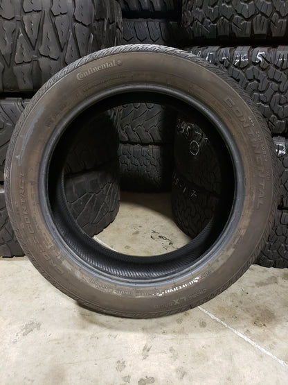 SINGLE 245/50R20 Continental Cross Contact LX Sport 102 H SL - Used Tires