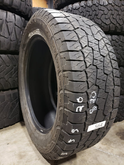 SET OF 3 275/55R20 Hankook Dynapro AT-M 113 T XL - Used Tires