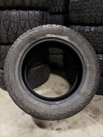 SET OF 3 275/55R20 Hankook Dynapro AT-M 113 T XL - Used Tires