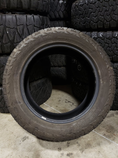 SET OF 3 275/55R20 Hankook Dynapro AT-M 113 T XL - Used Tires