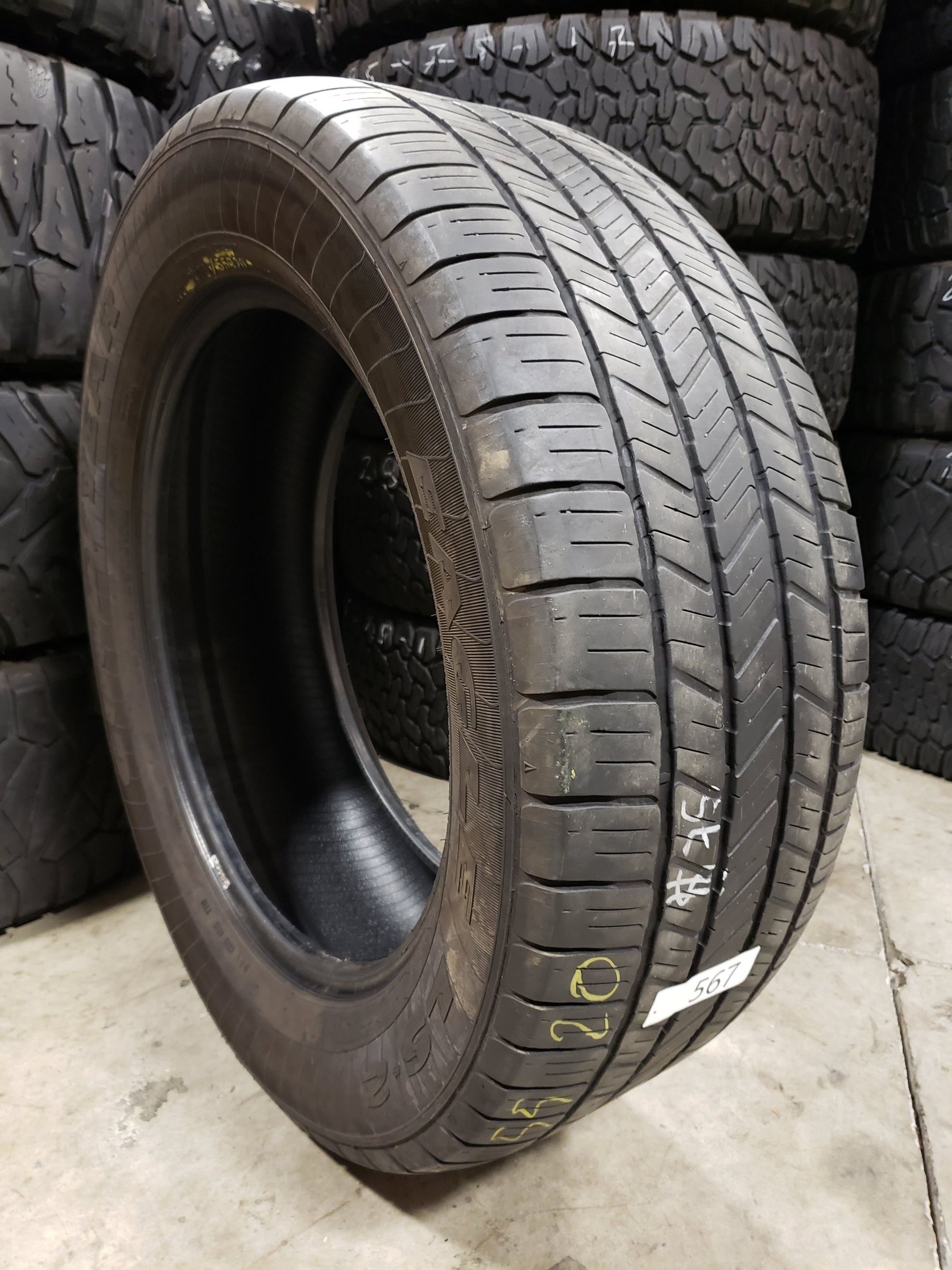SET OF 4 275/55R20 Goodyear Eagle LS 2 111 S SL - Used Tires