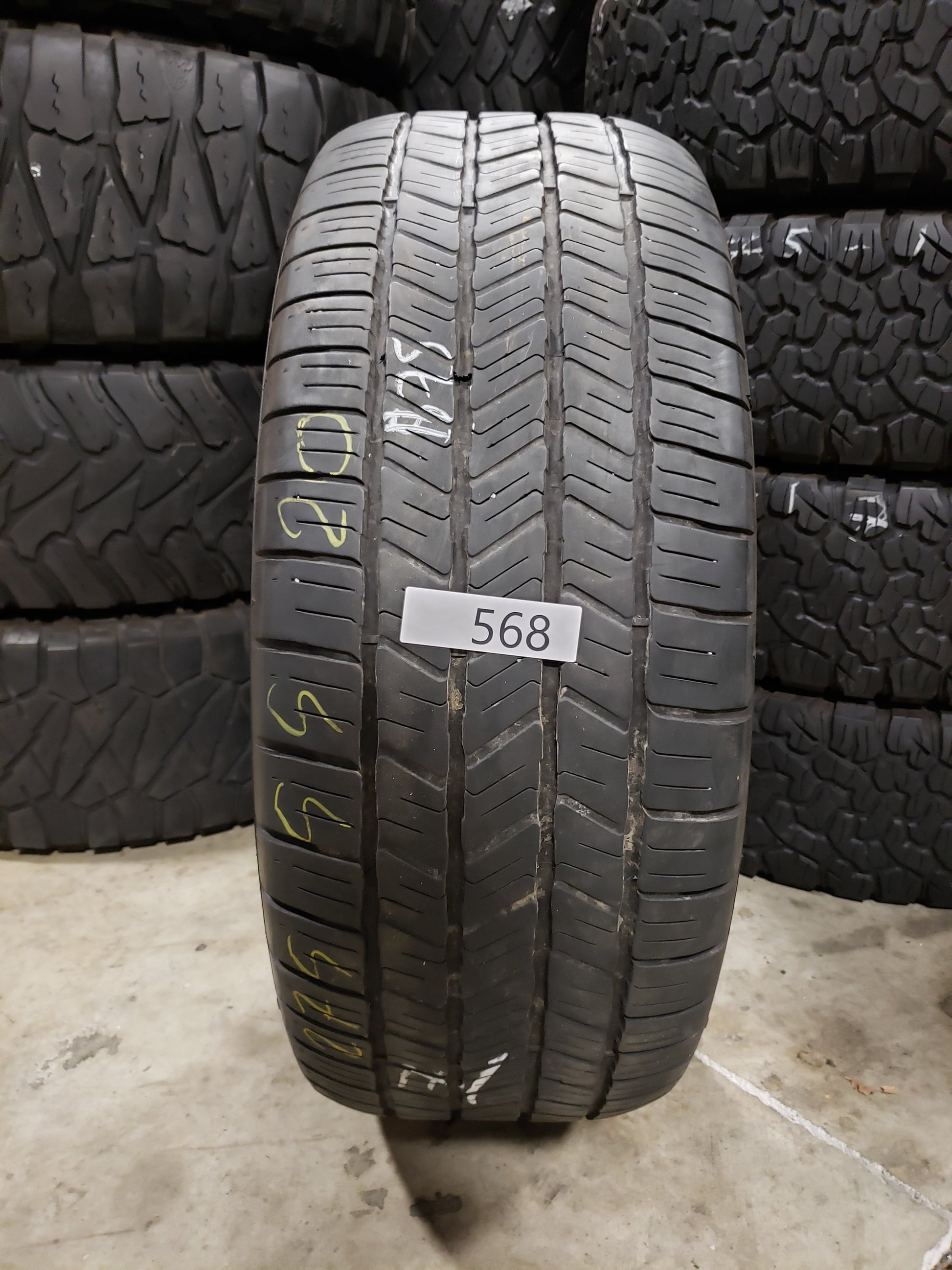 SET OF 4 275/55R20 Goodyear Eagle LS 2 111 S SL - Used Tires