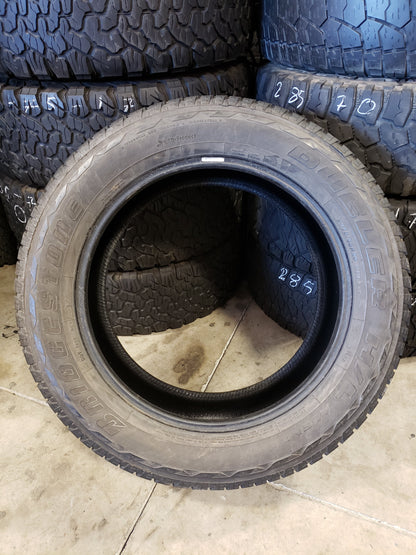 SET OF 2 275/55R20 Bridgestone Dueler H/L Alenza 111 S SL - Used Tires