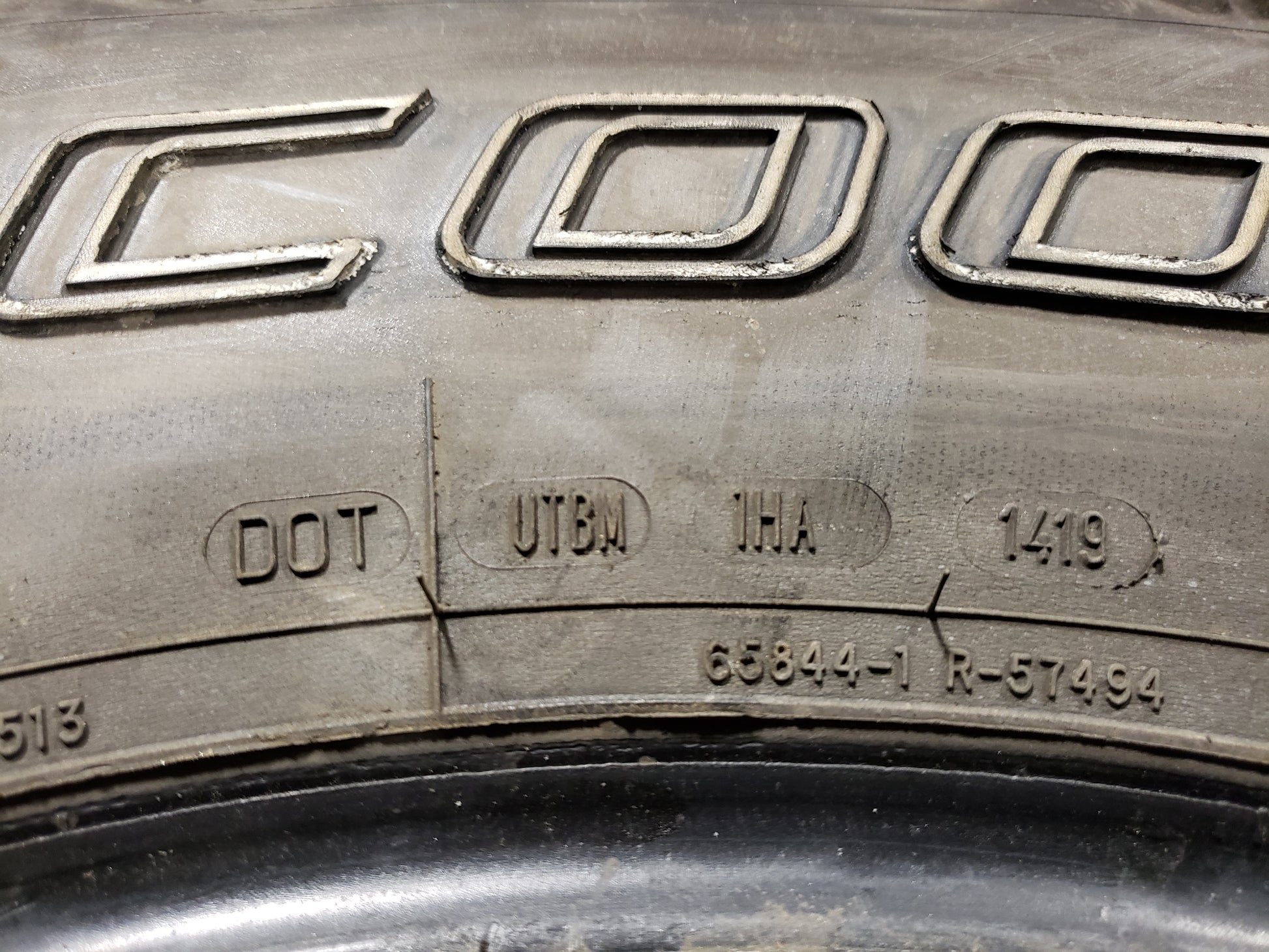 SINGLE 315/70R17 Cooper Discoverer MTP 121/118 Q D - Used Tires