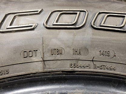 SINGLE 315/70R17 Cooper Discoverer MTP 121/118 Q D - Used Tires