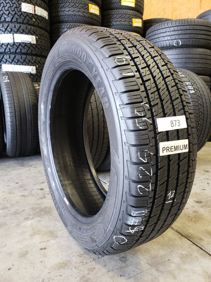 SINGLE 225/55R19 Goodyear Assurance Max Life 99 V SL - Premium Used Tires