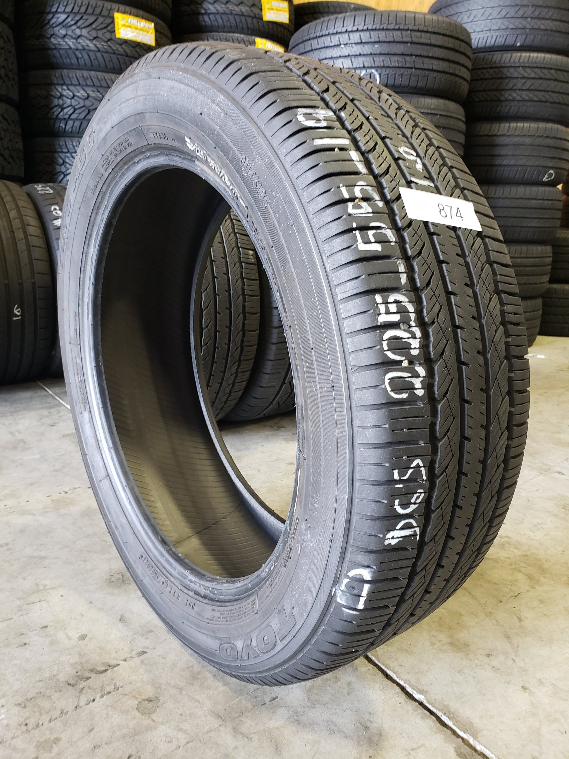 SET OF 2 225/65R19 Toyo A36 99 V SL - Premium Used Tires