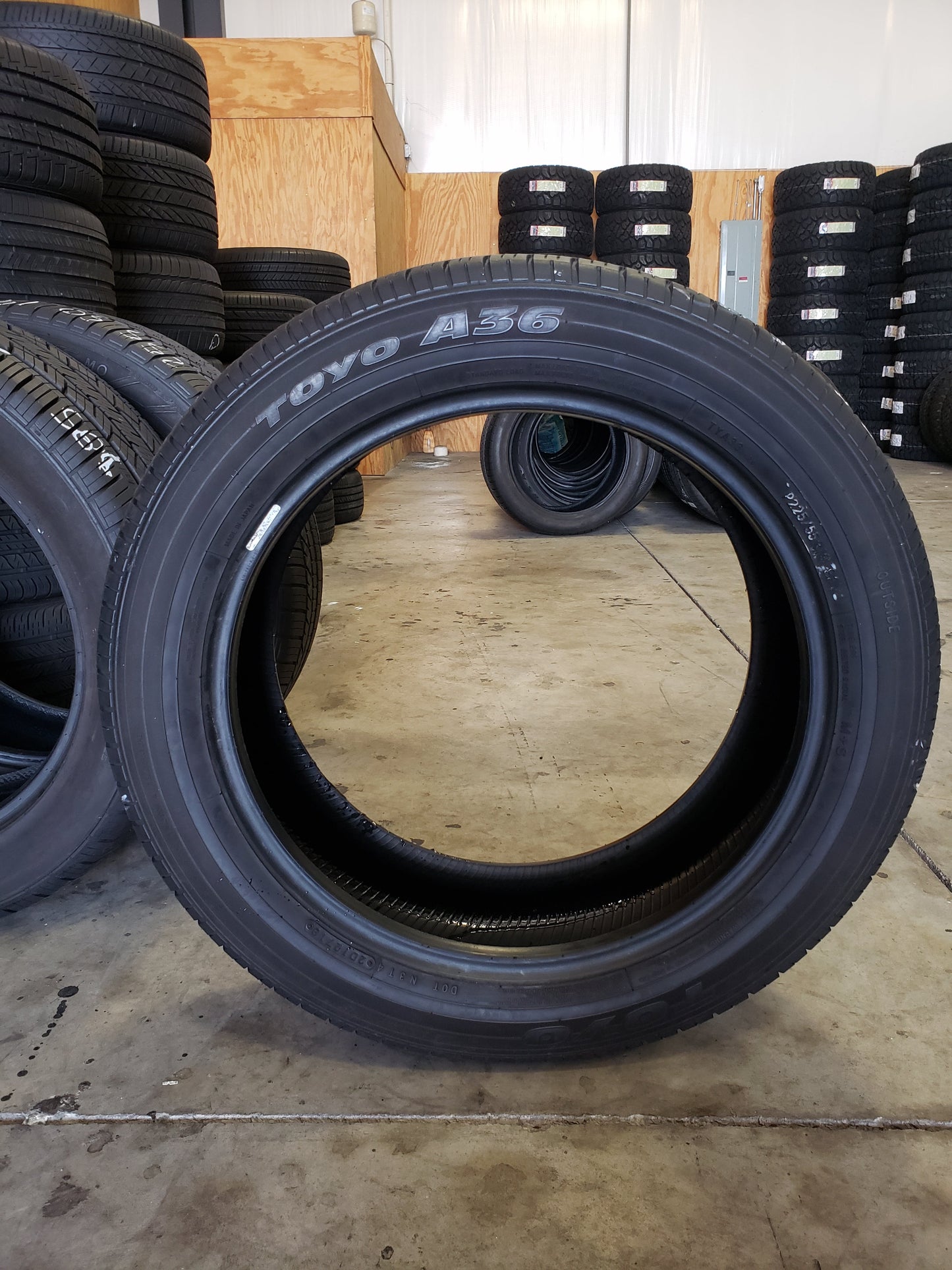 SET OF 2 225/65R19 Toyo A36 99 V SL - Premium Used Tires
