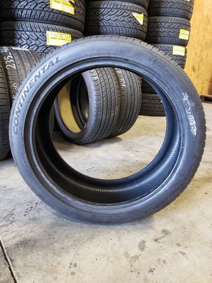 SINGLE 235/40R19 Continental Pure Contact LS 96 V XL - Premium Used Tires