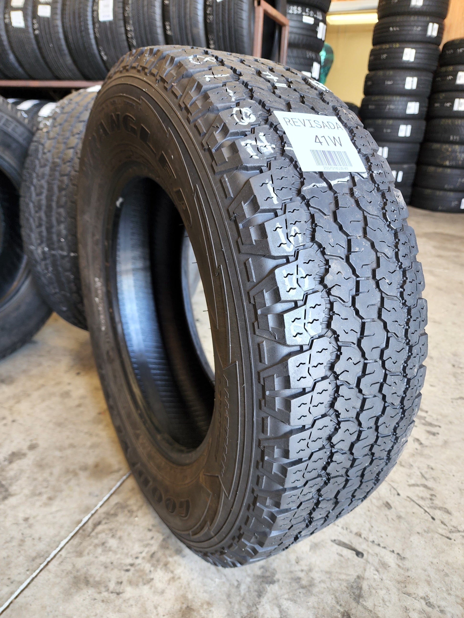 SET OF 3 255/70R18 Goodyear Wrangler Adventure 113 T SL - Used Tires