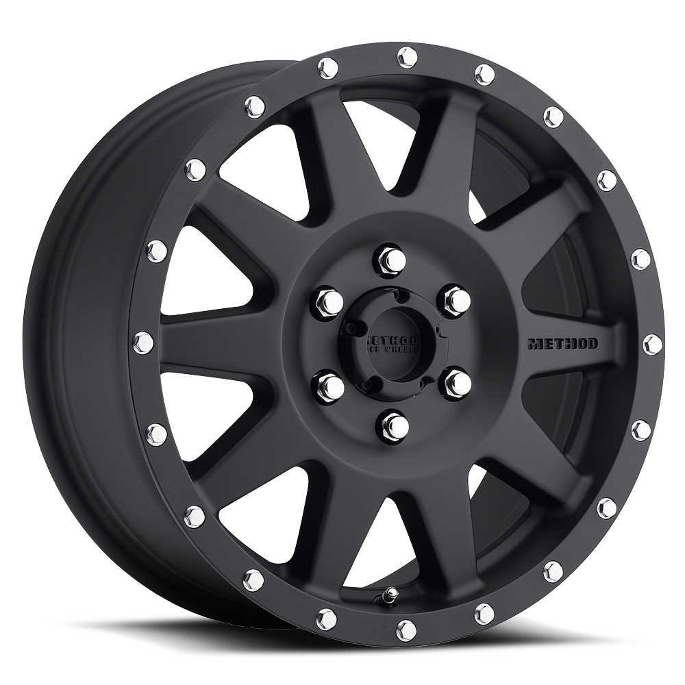 Method 301 17x7.5 6x130 50mm The Standard Matte Black MR30177563550