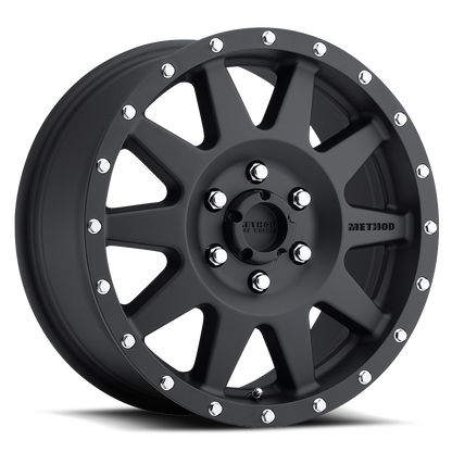 Method 301 17x7.5 6x130 50mm The Standard Matte Black MR30177563550