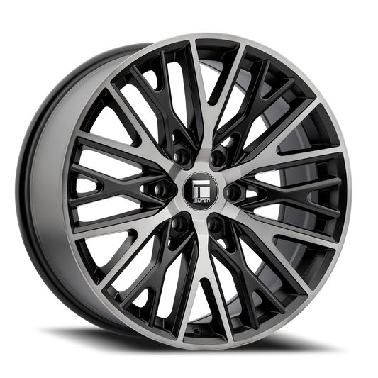 Touren TR91 - 20x9 30mm 6x120 Brushed Matte Black w/ Dark Tint Wheel | 3291-2932TM30